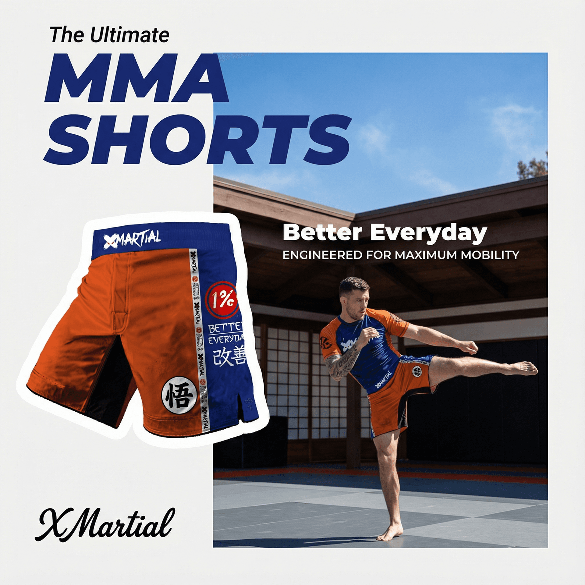 XMartial MMA Training ad created with AdDog