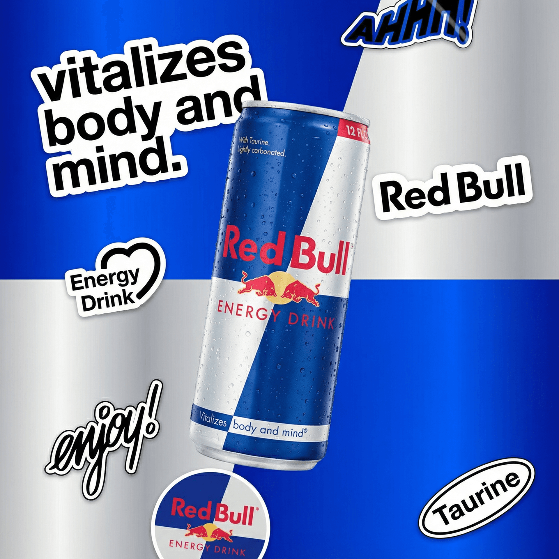Red Bull Energy Drink ad created with AdDogs