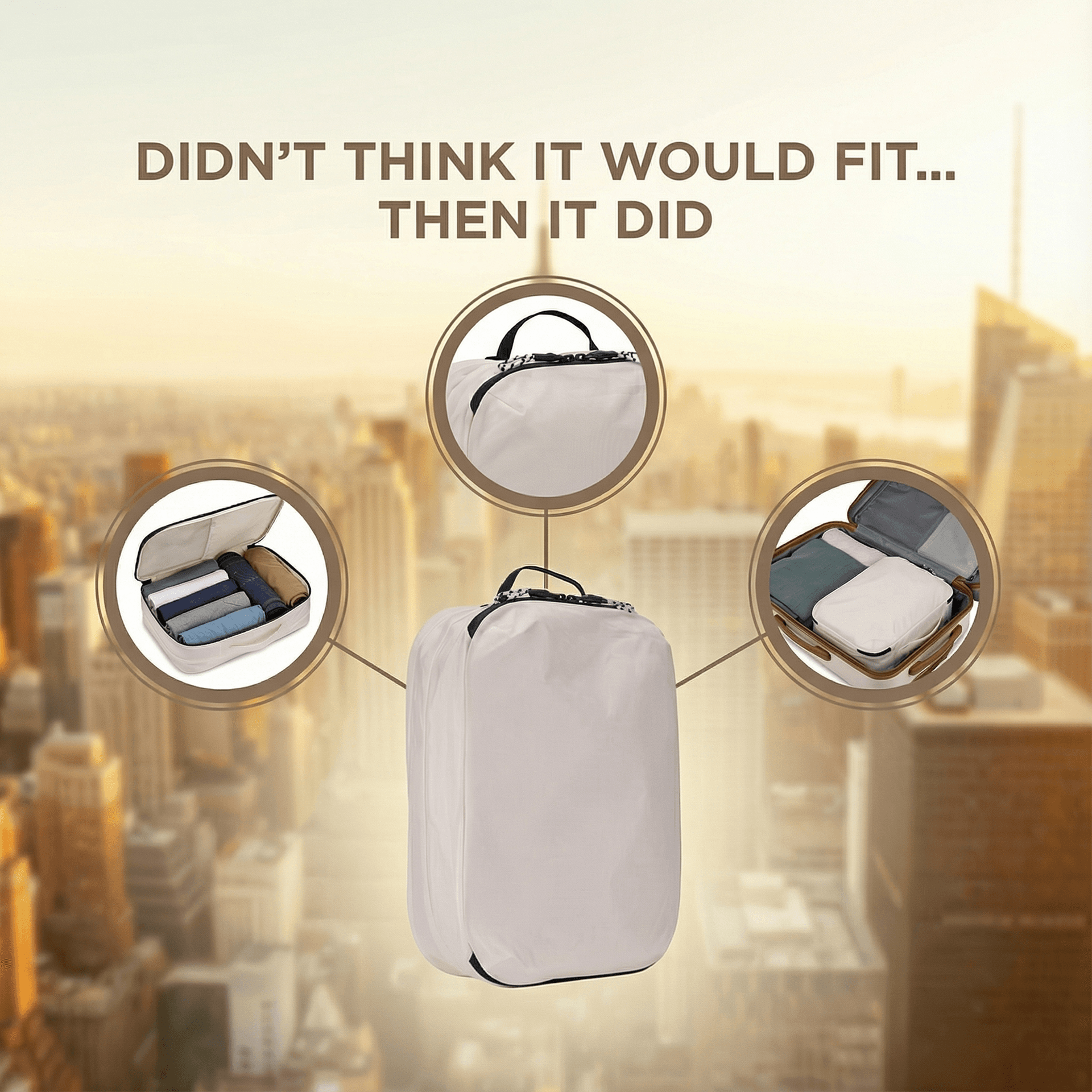 Thule Packing Cube ad created with AdDogs