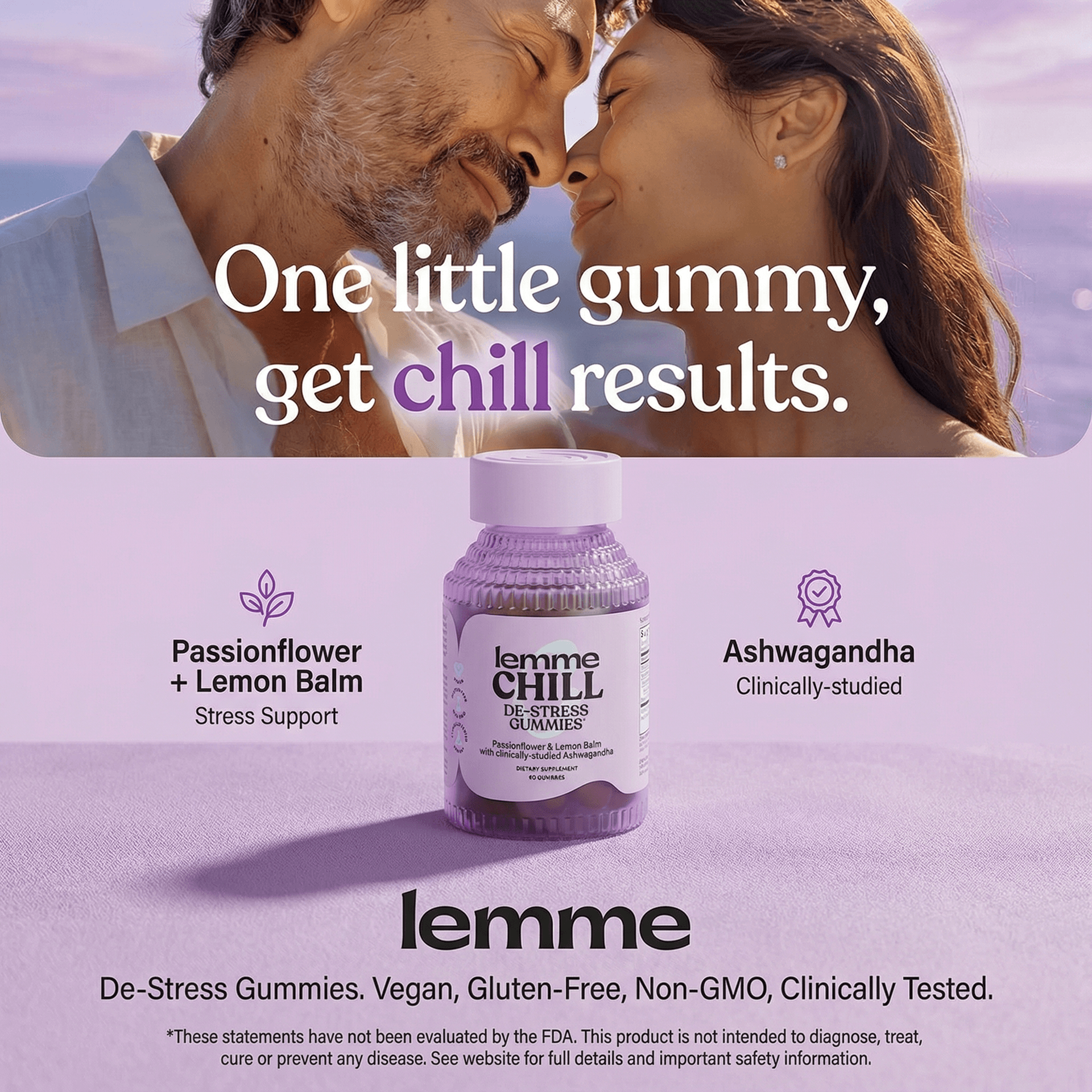 Lemme De-Stress ad created with AdDogs
