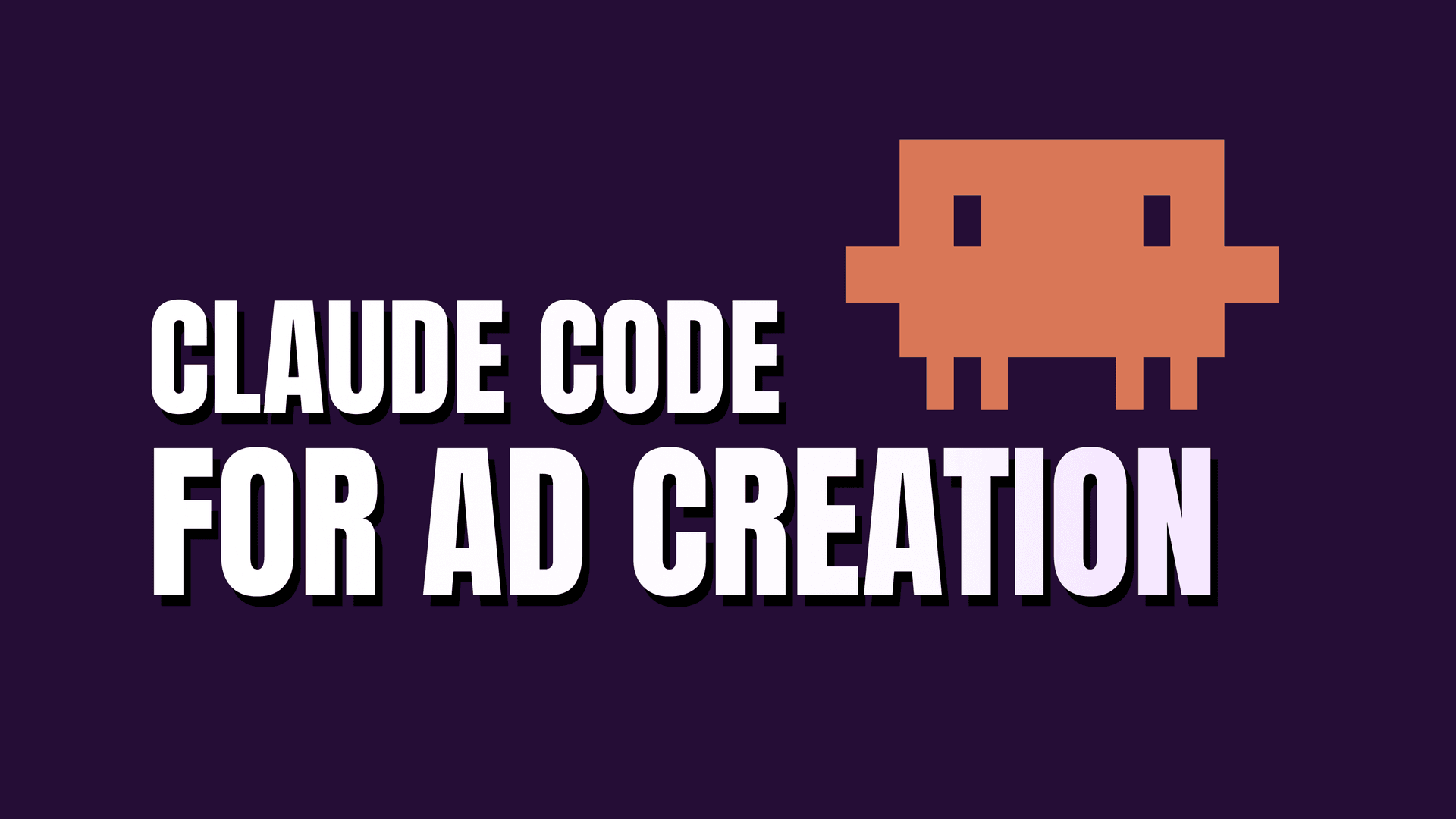 Claude Code for ad creation: 9 paste-ready workflows