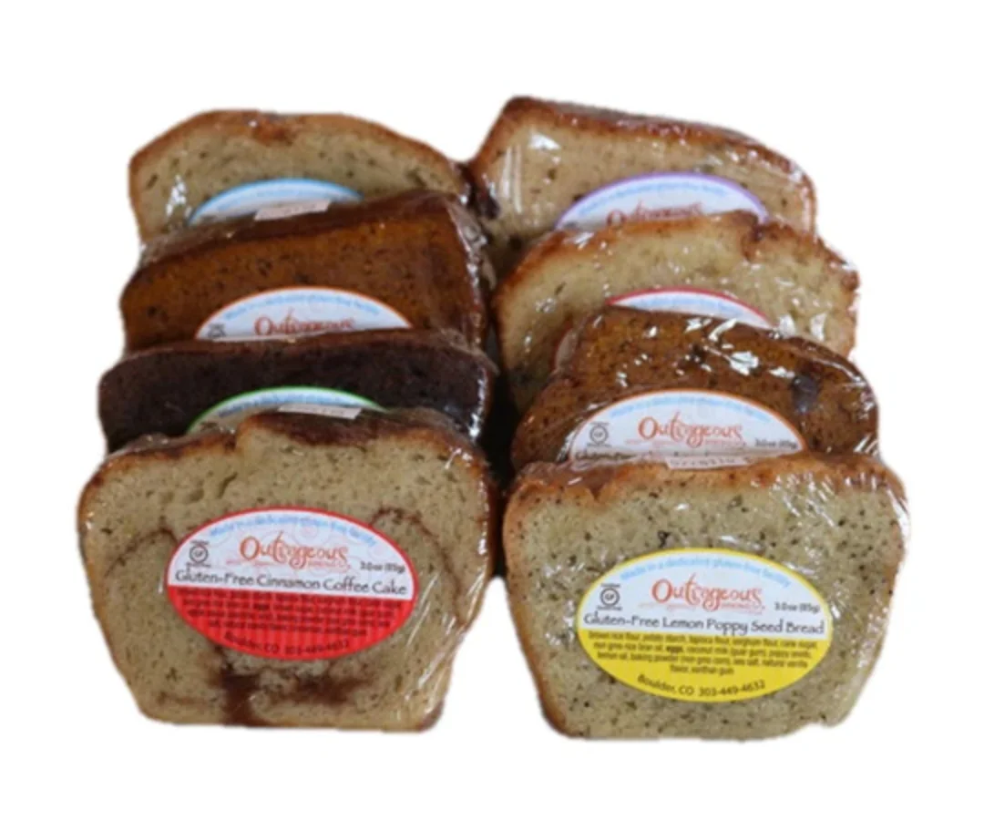Outrageous Gluten-Free Breads — Variety Display