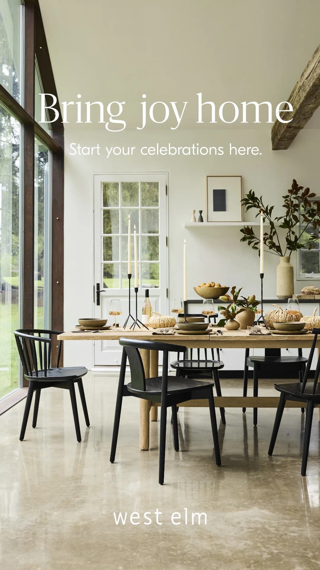 West Elm Dining Room — Lifestyle Scene