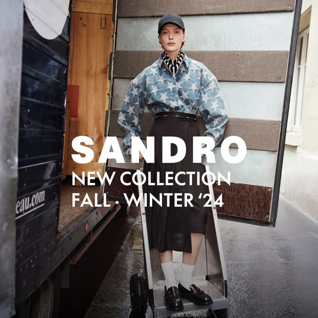SANDRO New Collection — Urban Lifestyle Shot
