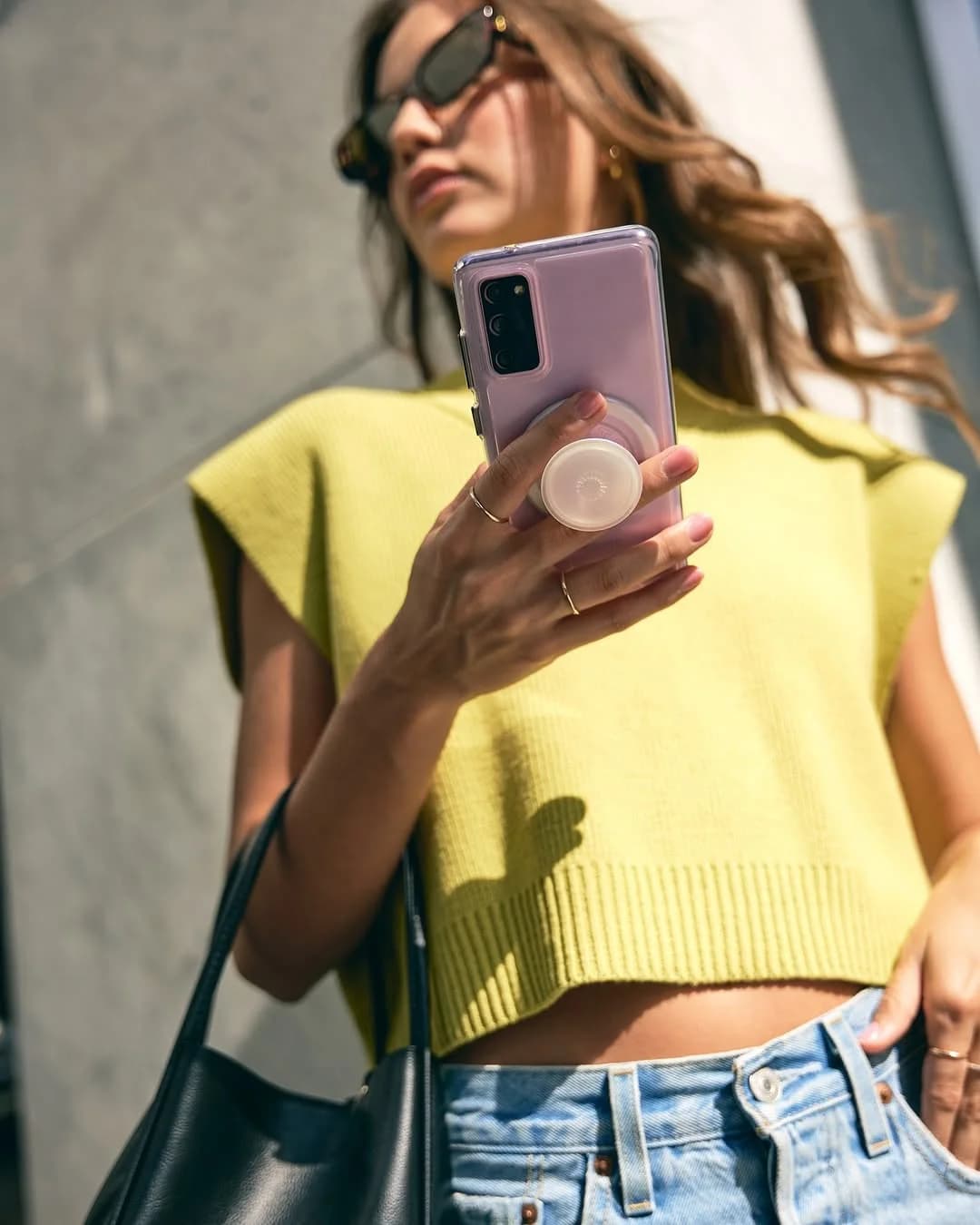 PopSockets Phone Grip — Lifestyle In-Use Shot
