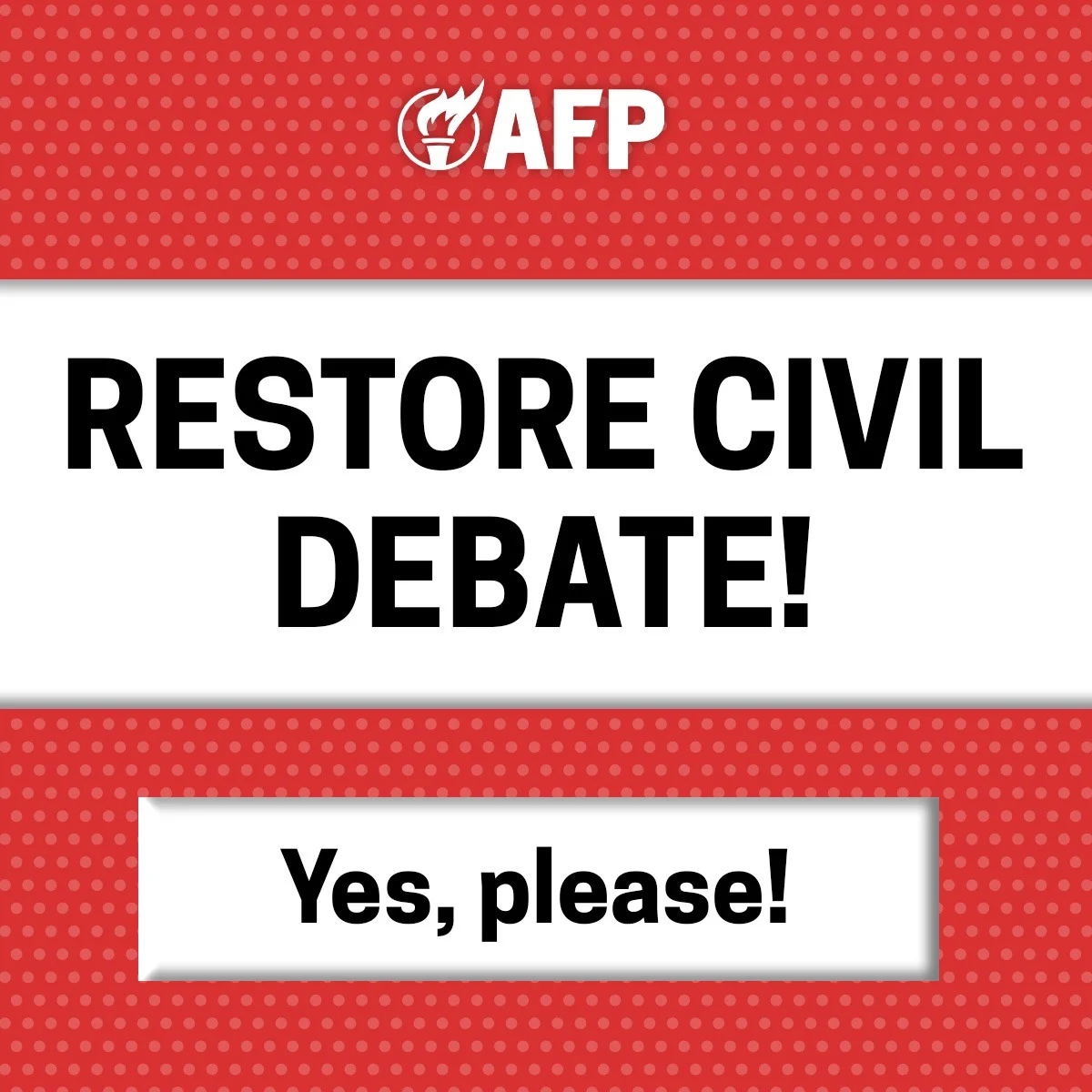 AFP — Bold Text Call to Action