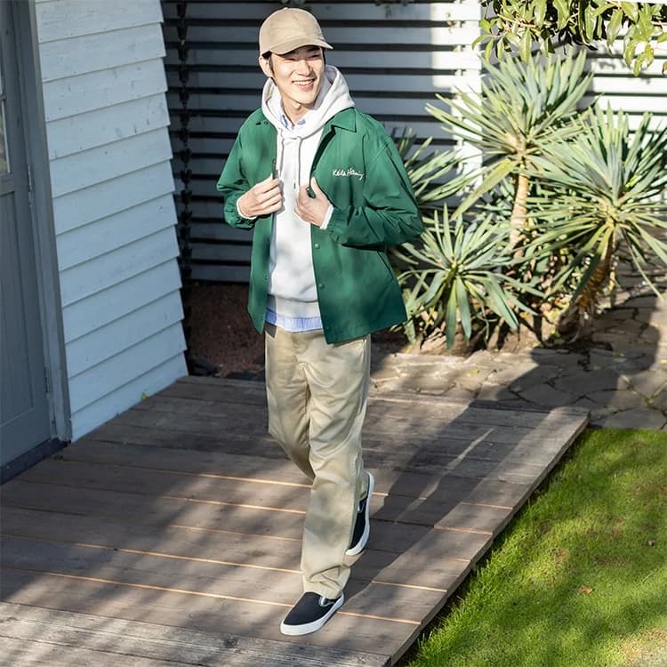 Casual Menswear — Outdoor Lifestyle Shot