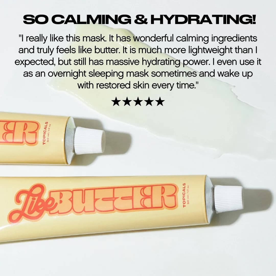 Topicals Like Butter — Testimonial with Product
