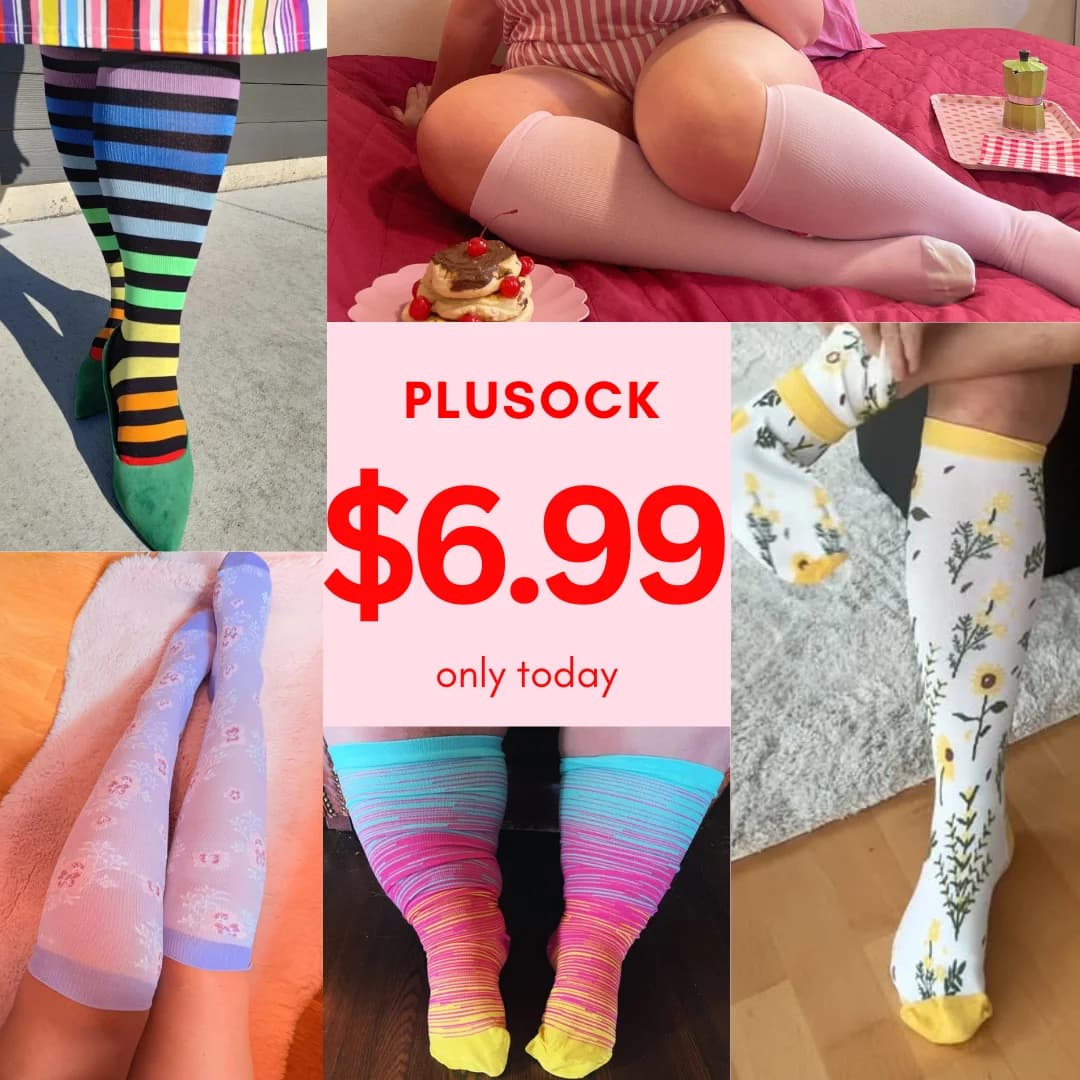 PLUSOCK — Vibrant Product Collage Sale