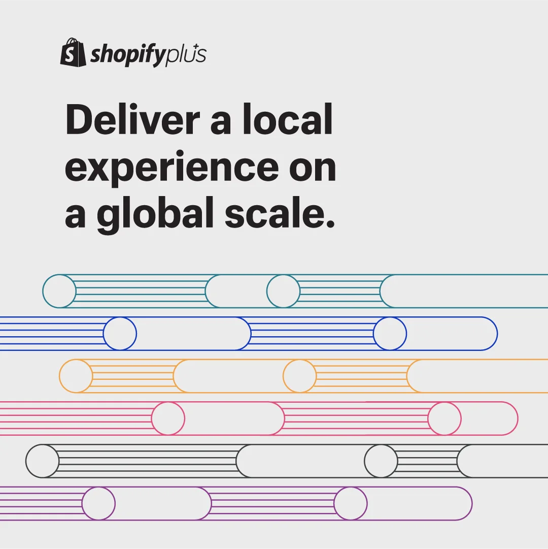 Shopify Plus — Global Scale Graphic