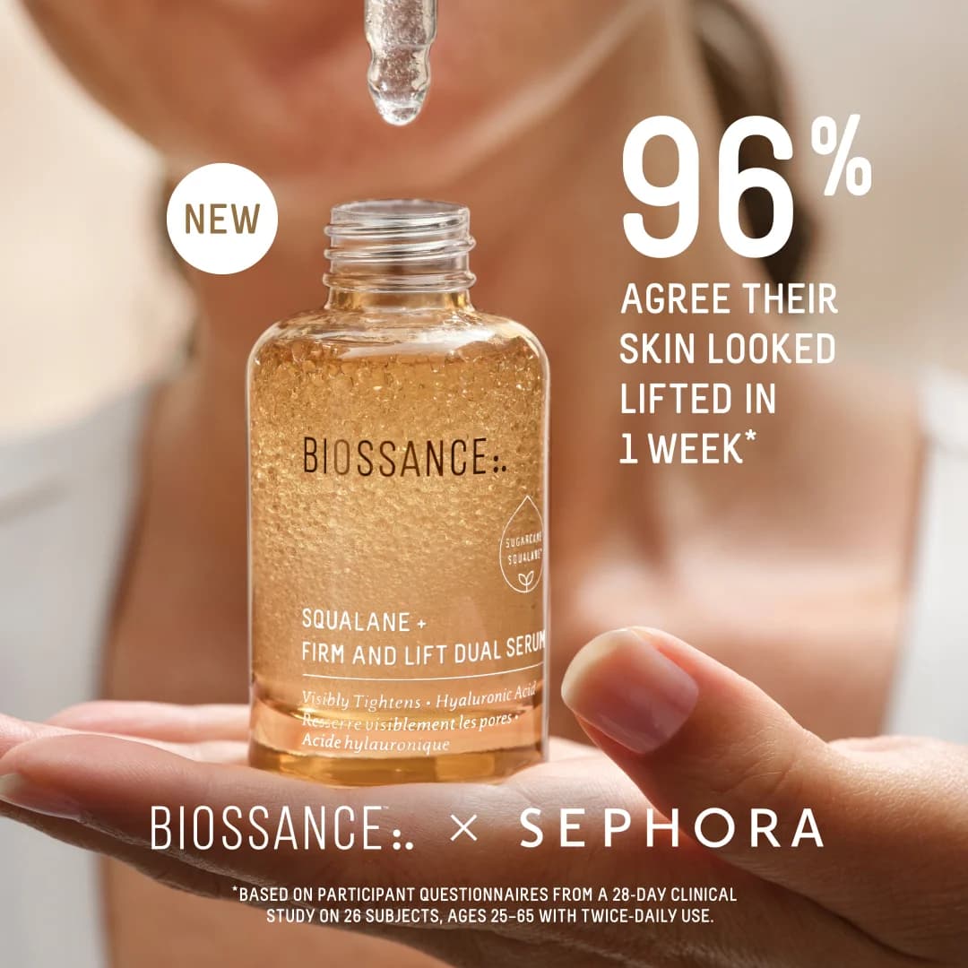 Biossance Squalane Serum — Product In-Hand Shot