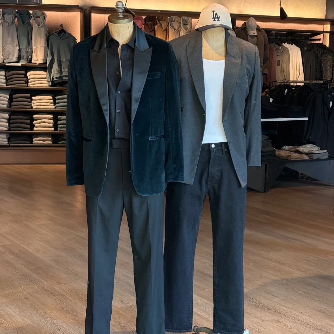 Men's Fashion Mannequins — Retail Display Shot