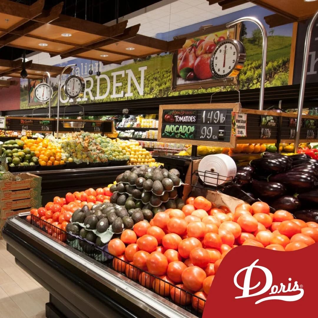 Doris Market — Vibrant Produce Section In-Store