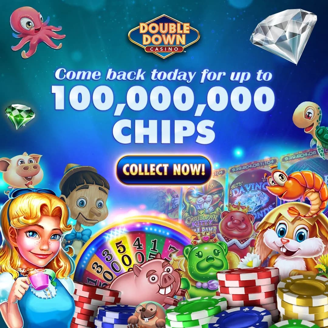 Double Down Casino — Vibrant Offer Collage