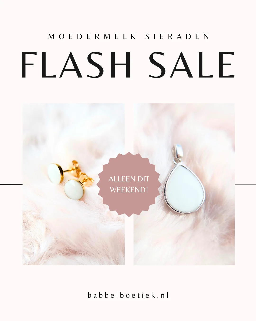 Moedermelk Sieraden — Split Product Sale