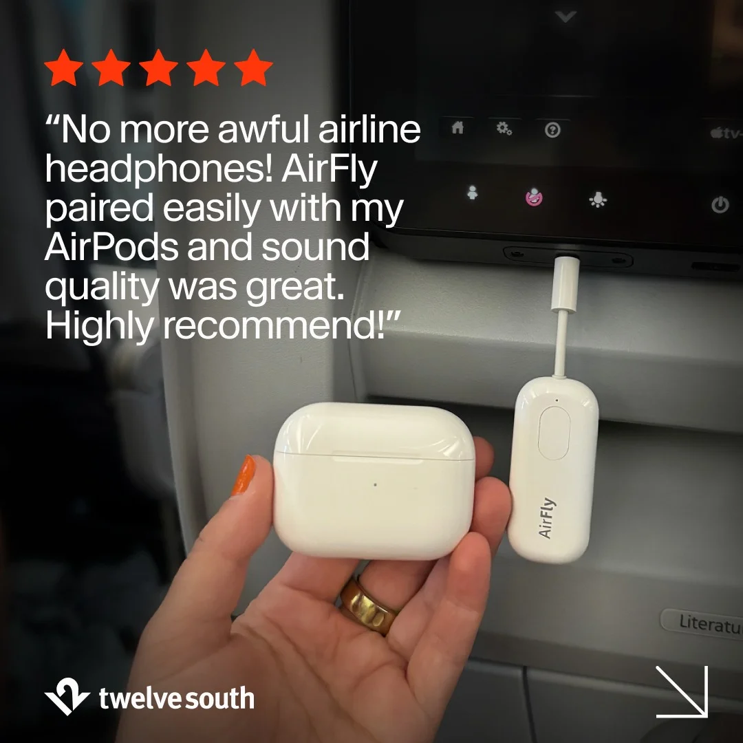 Twelve South AirFly — In-Use Testimonial Shot