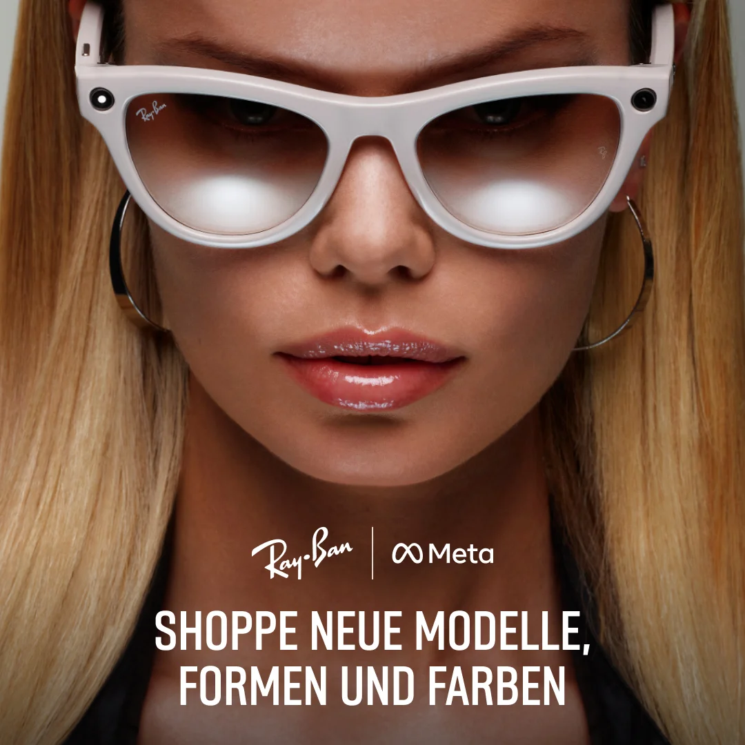 Ray-Ban Meta — Close-Up Lifestyle Shot