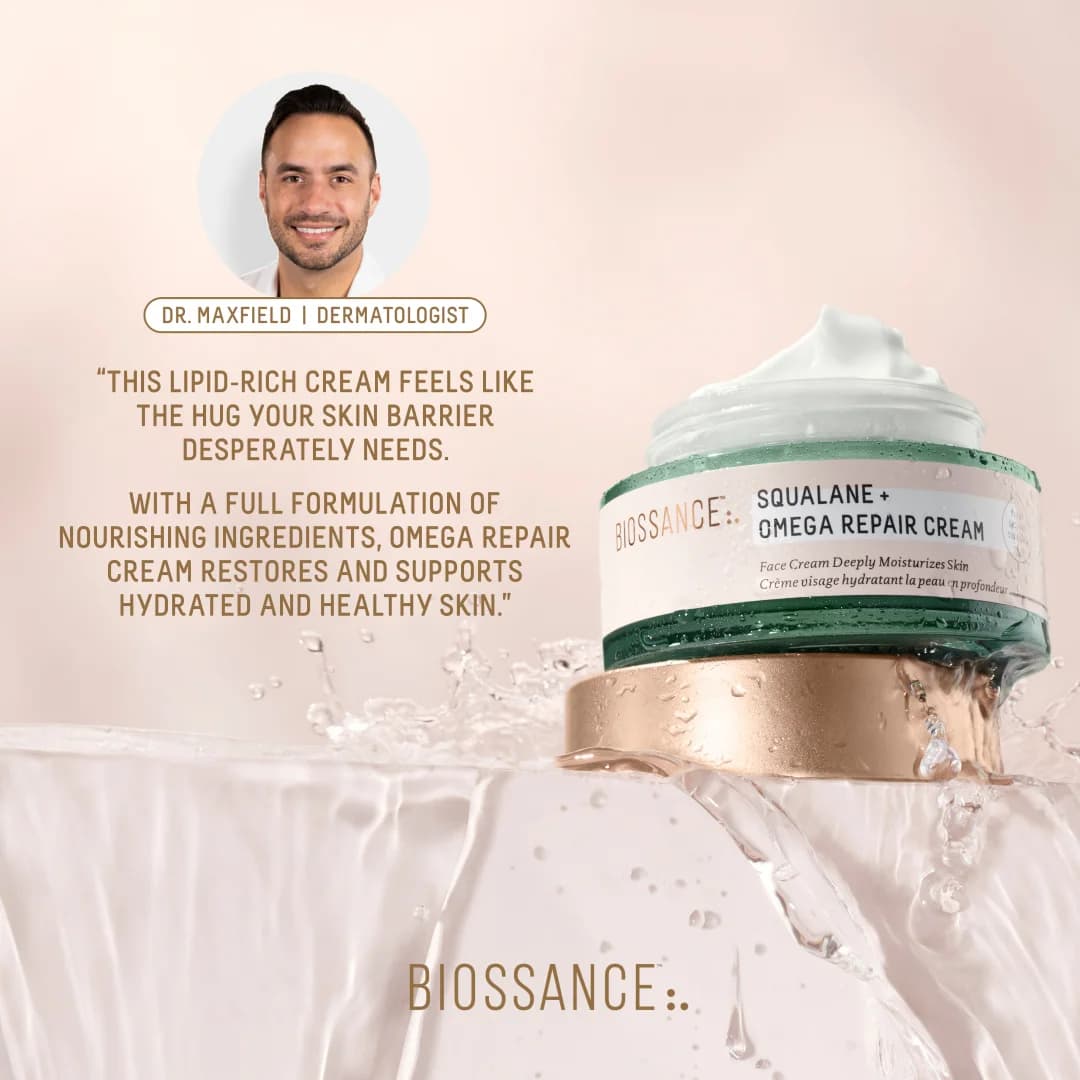 Biossance Squalane Cream — Doctor Testimonial Layout