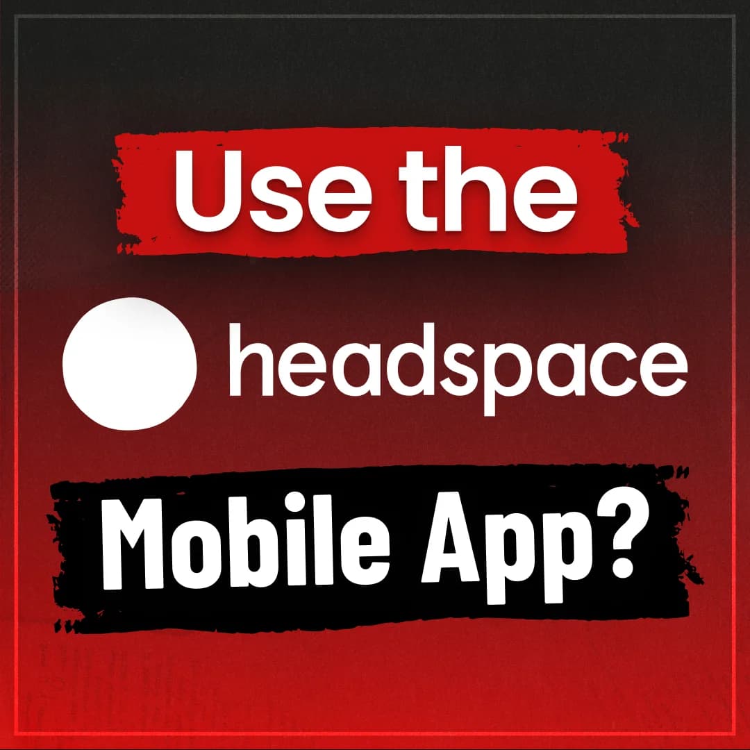 Headspace — Question-Based Text Layout