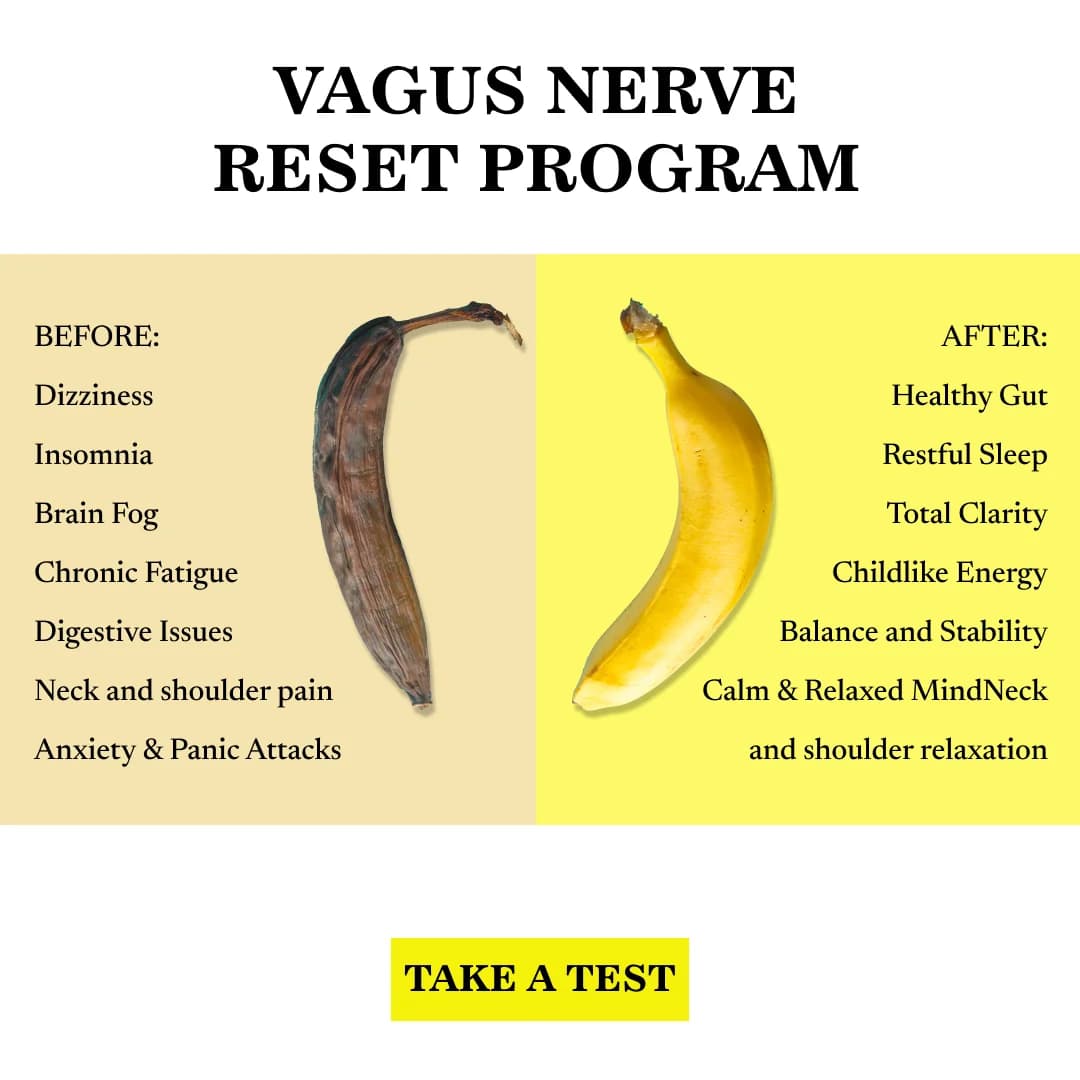Vagus Nerve Program — Before/After Banana Split