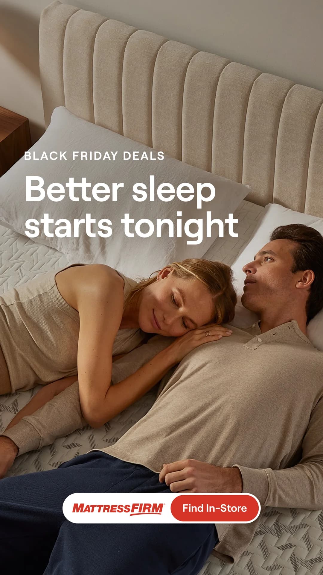 Mattress Firm — Cozy Couple Lifestyle Ad