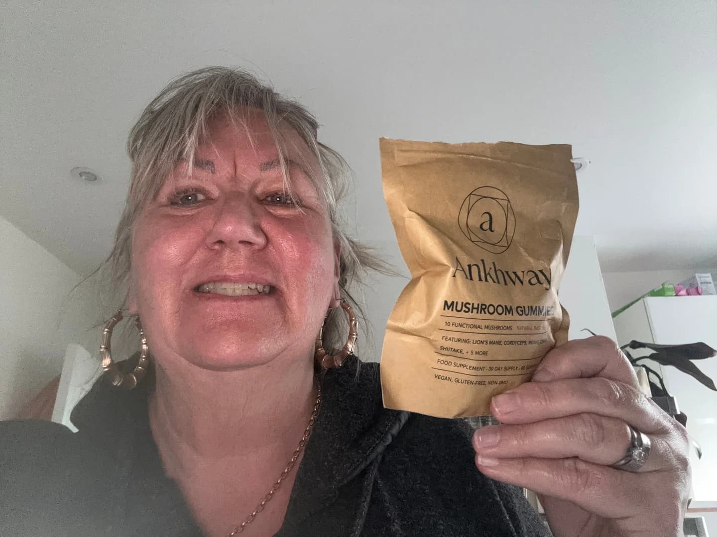 Ankhway Mushroom Gummies — Authentic Selfie Lifestyle