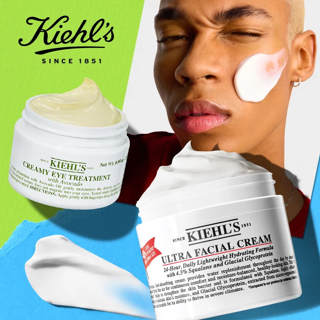 Kiehl's Skincare — Dynamic Split-Screen Product Showcase
