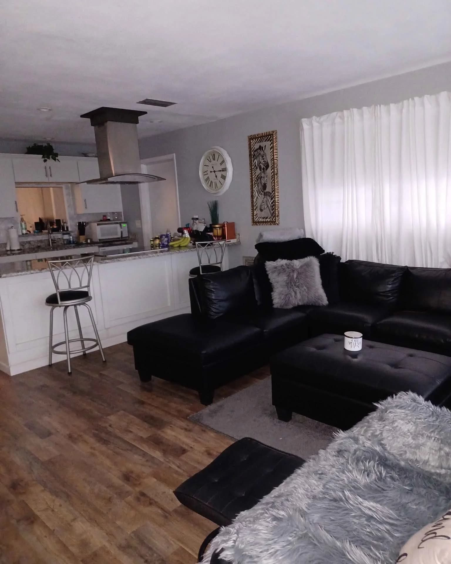 Modern Open-Concept Home — Lifestyle Interior Shot