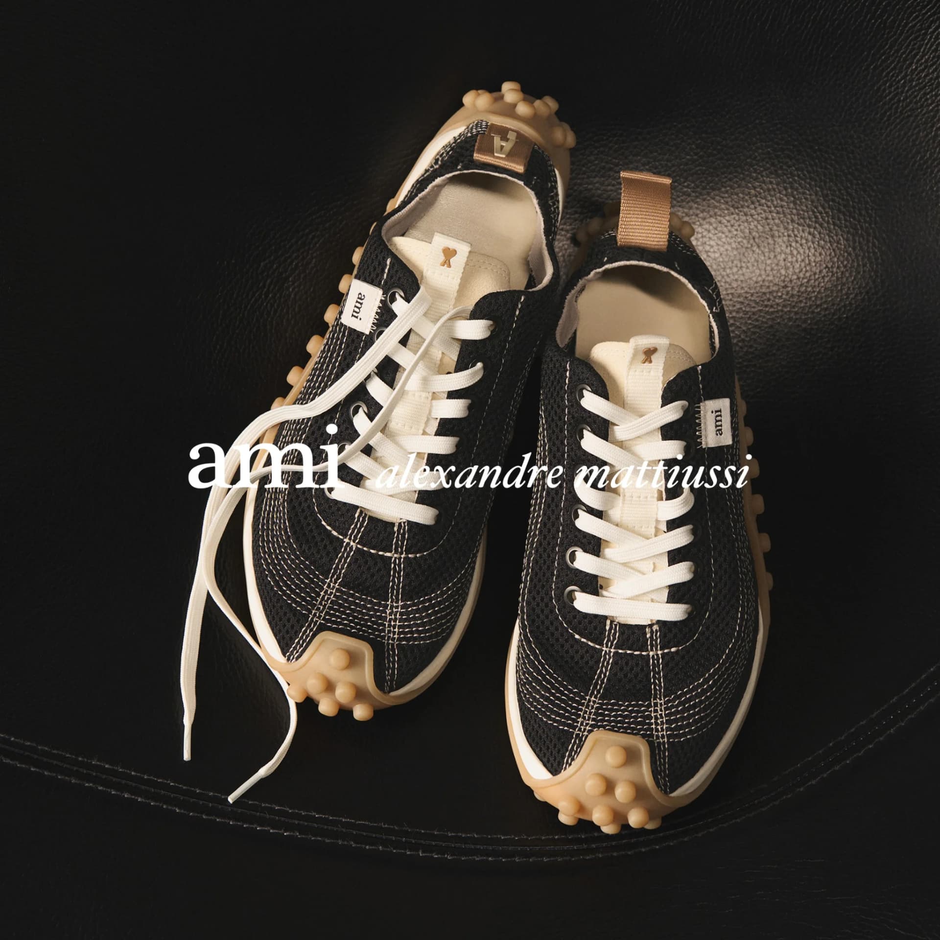 Ami Alexandre Mattiussi Sneakers — Dark Product Shot