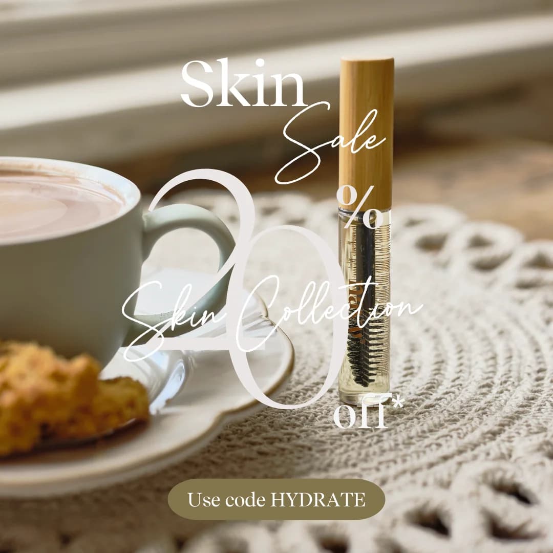 Skin Collection Sale — Cozy Lifestyle Flat Lay