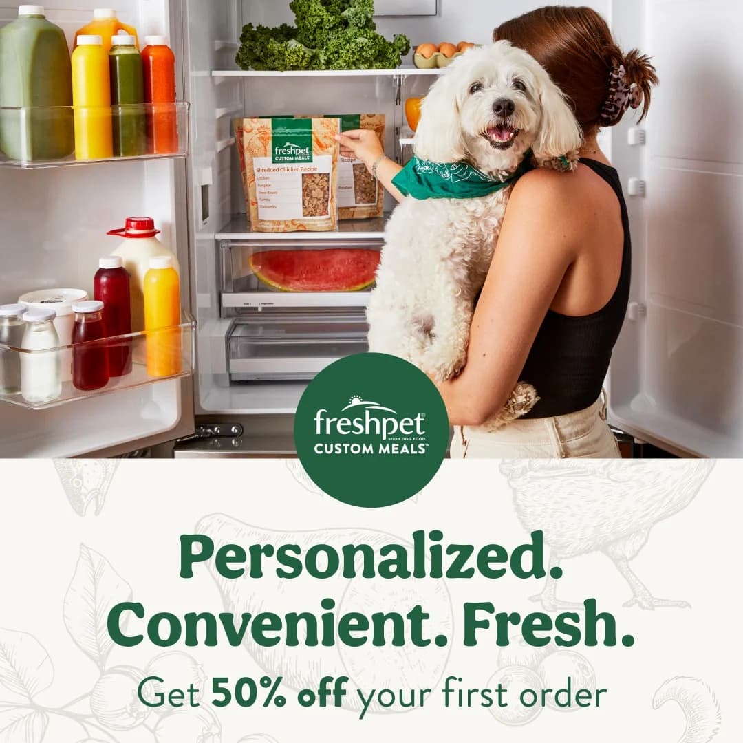 Freshpet Custom Meals — Lifestyle Fridge Shot