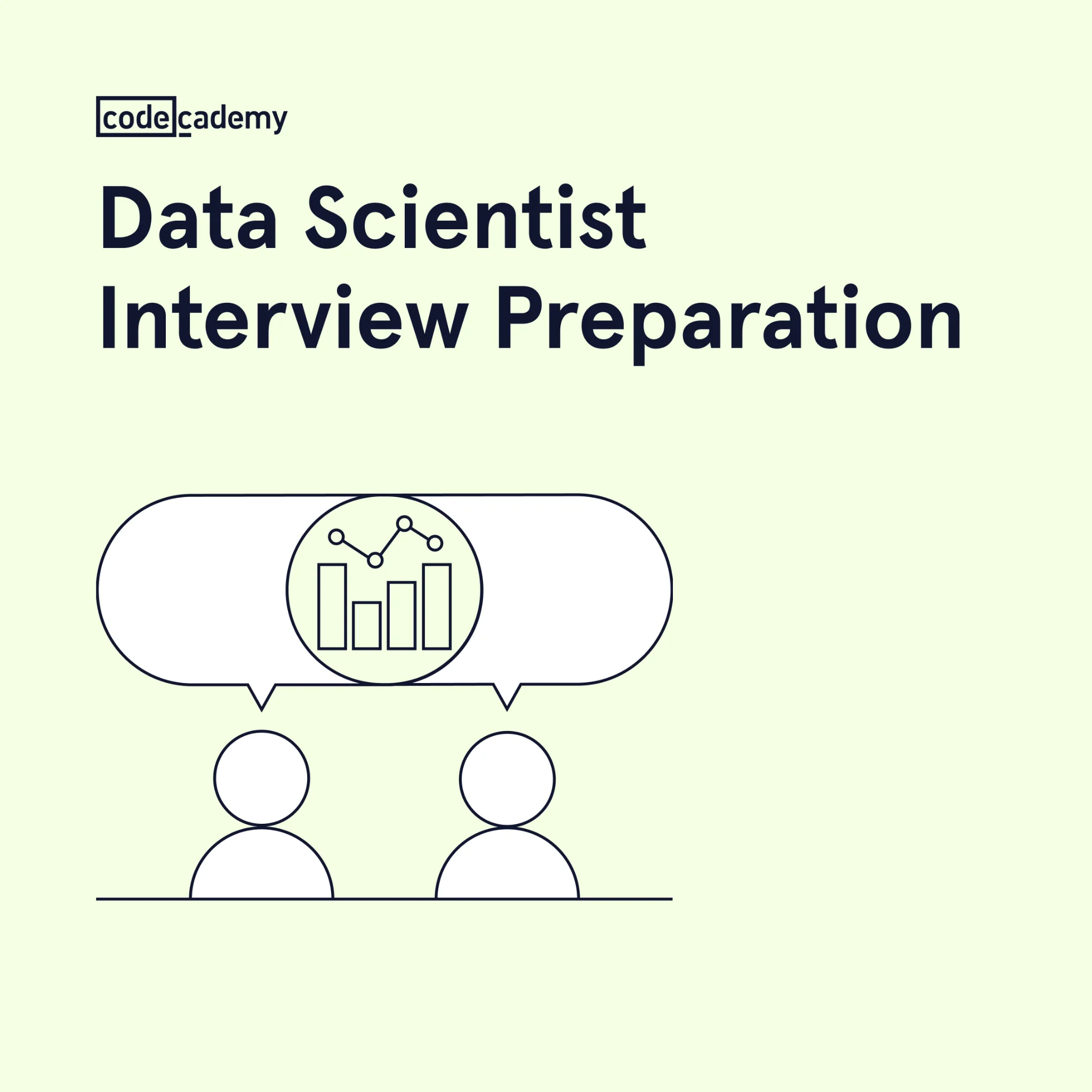 Codecademy Data Scientist Prep — Minimalist Illustration