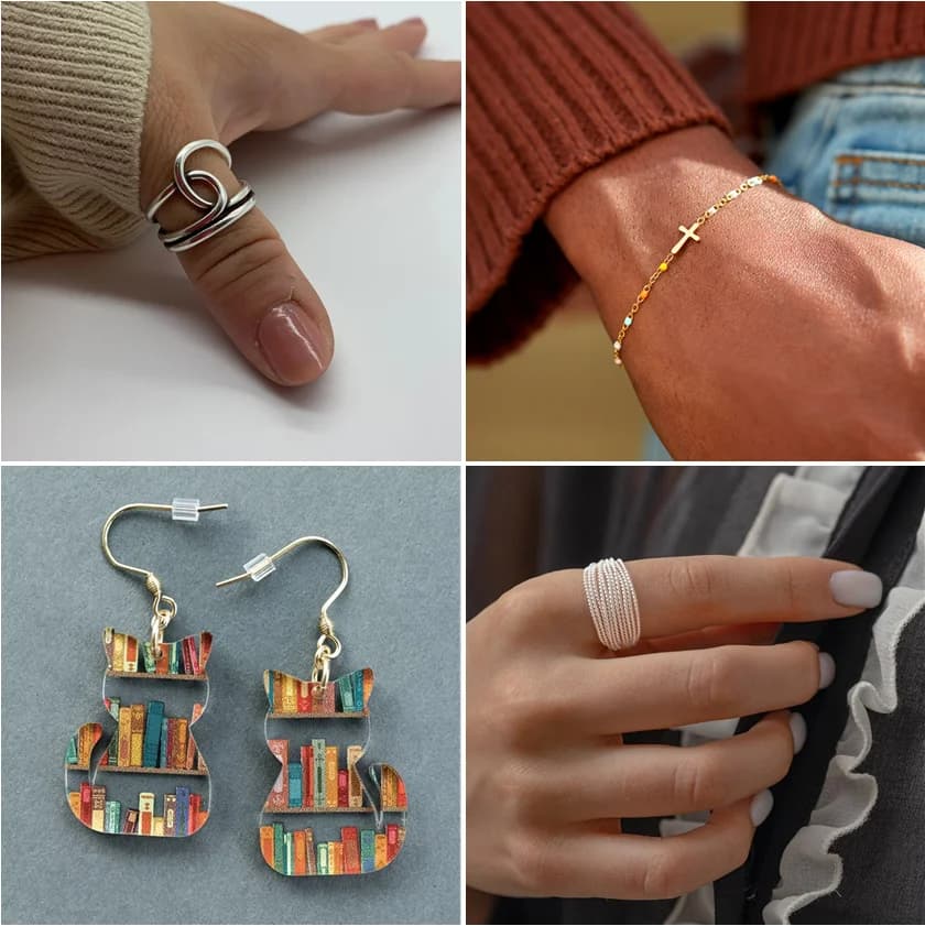 Jewelry Collection — Lifestyle Product Grid