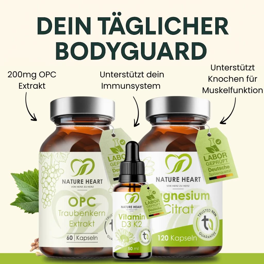 Nature Heart Supplements — Feature-Rich Product Display