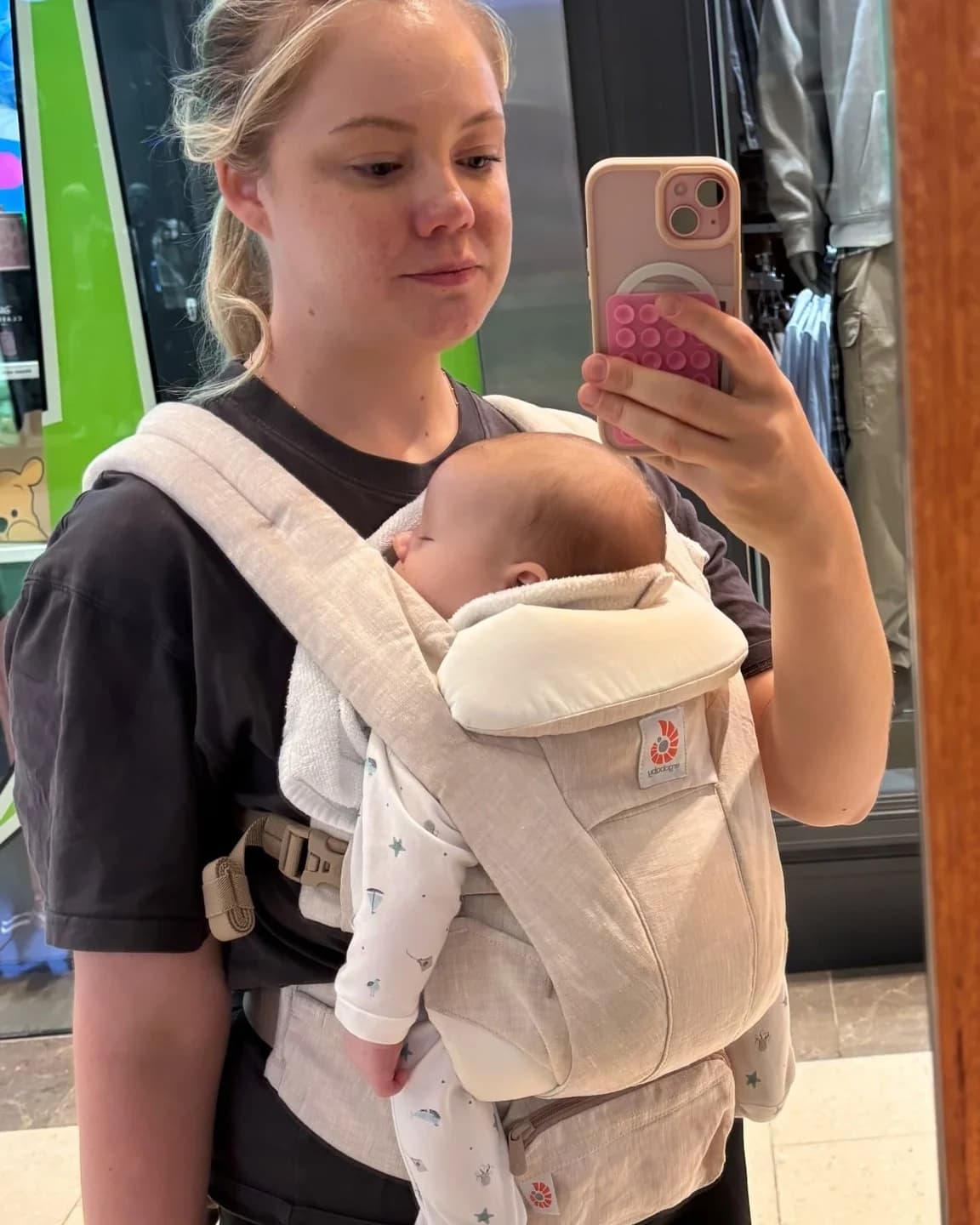 Ergobaby Omni Breeze — Authentic Mirror Selfie