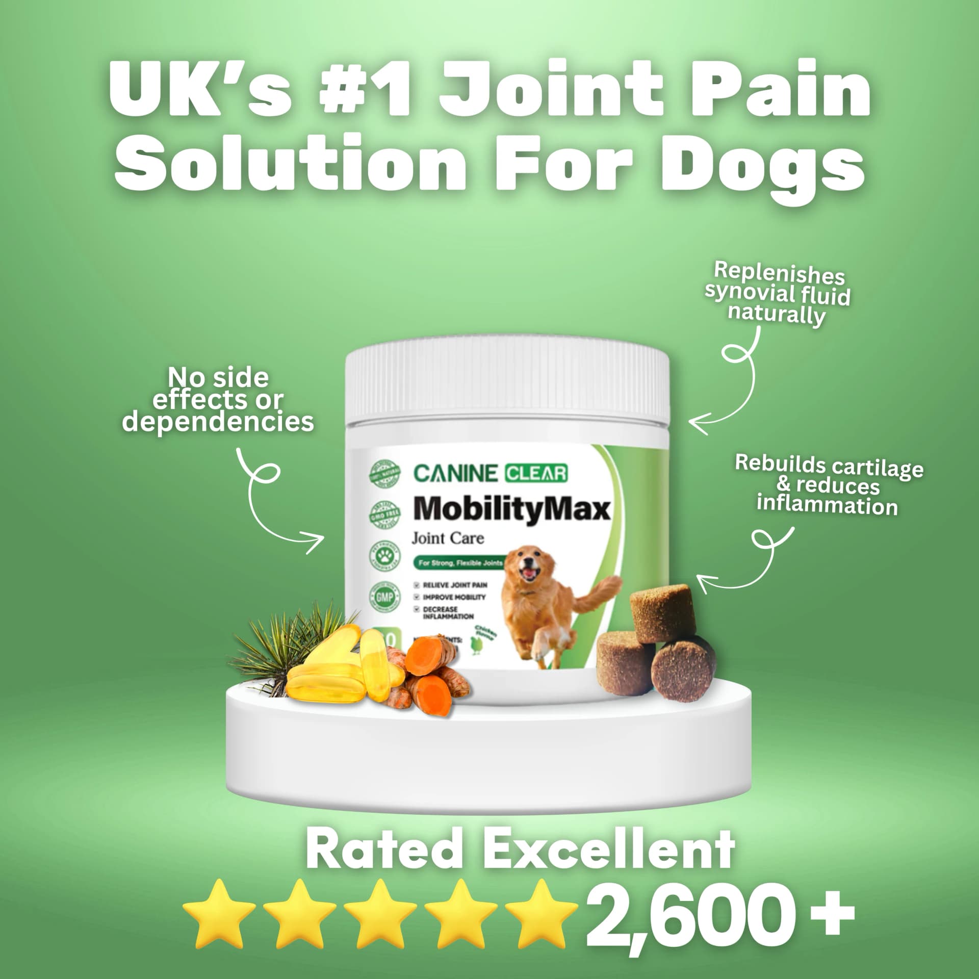 Canine Clear MobilityMax — Product & Benefit Showcase