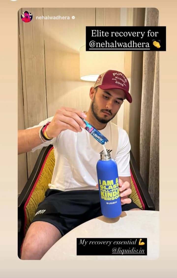 Liquid IV — Athlete In-Use Lifestyle Shot