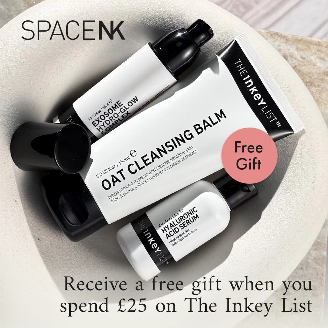Space NK The Inkey List — Product Flat Lay