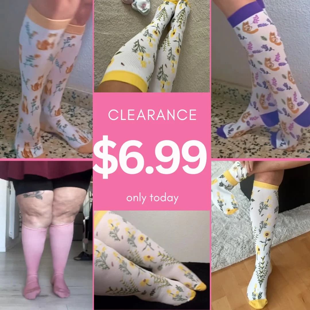 Patterned Socks — Vibrant Collage Sale