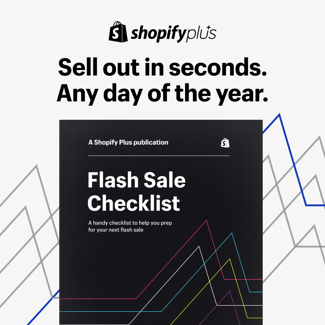 Shopify Plus Flash Sale — Digital Guide Hero