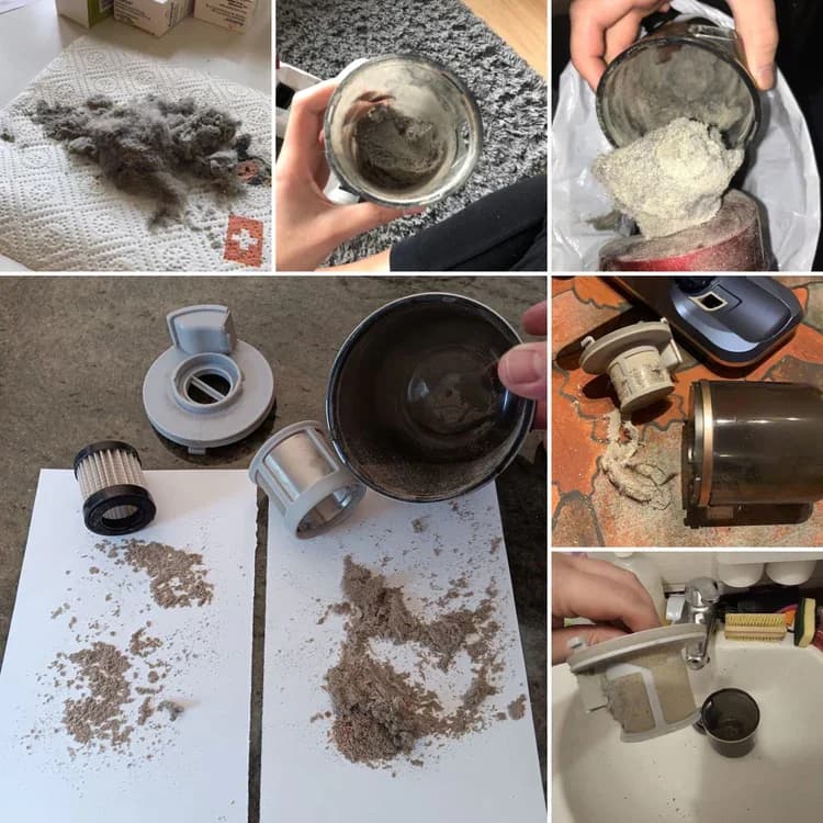 Vacuum Dirt — Gritty Problem Collage