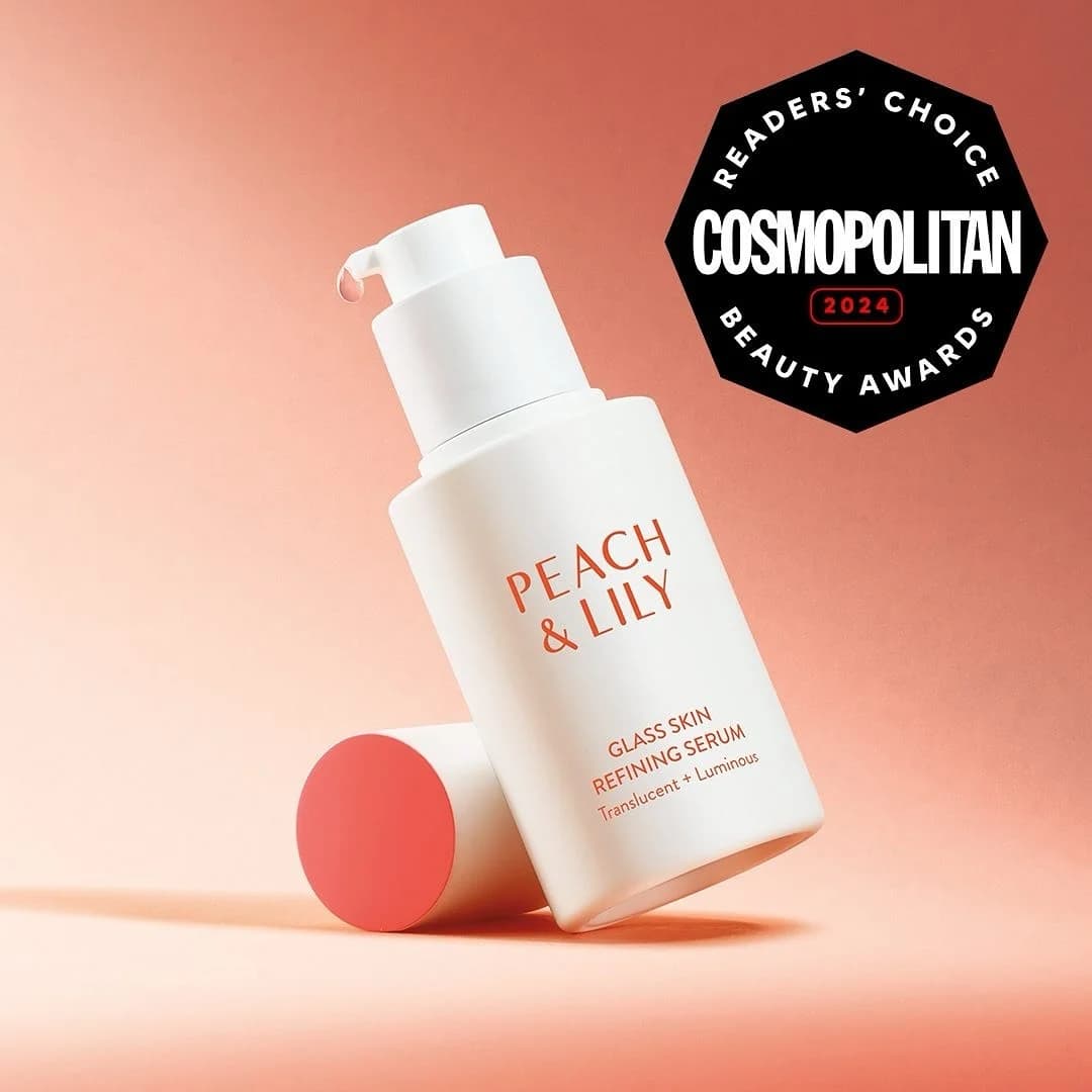 Peach & Lily Serum — Award-Winning Hero Shot