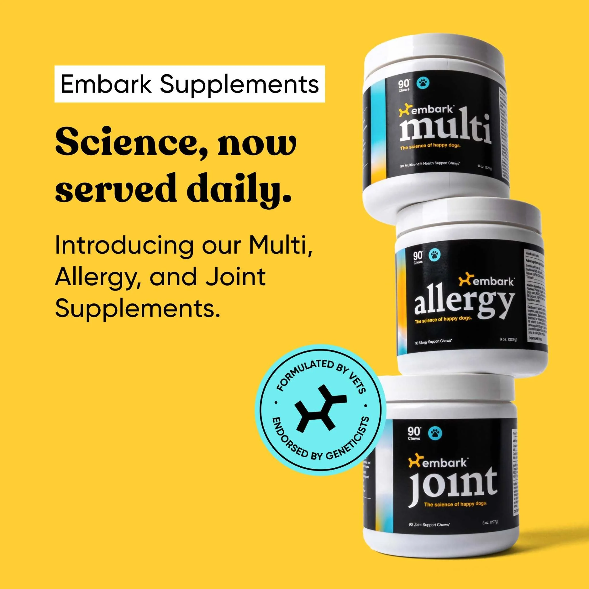 Embark Supplements — Stacked Product Launch