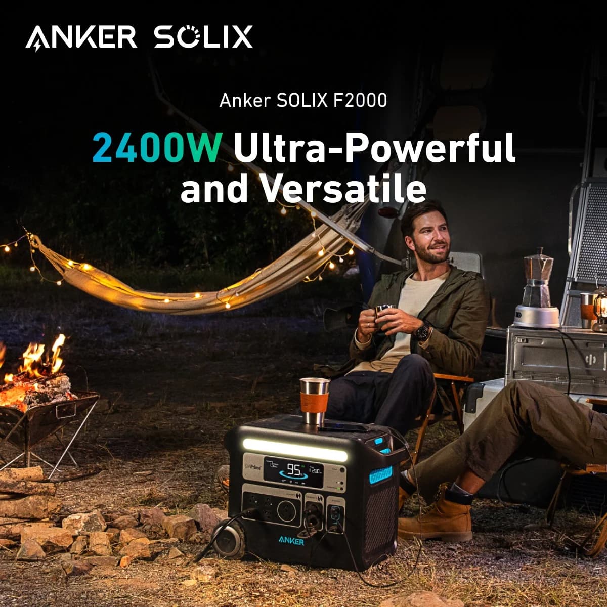 Anker SOLIX F2000 — Outdoor Lifestyle In-Use