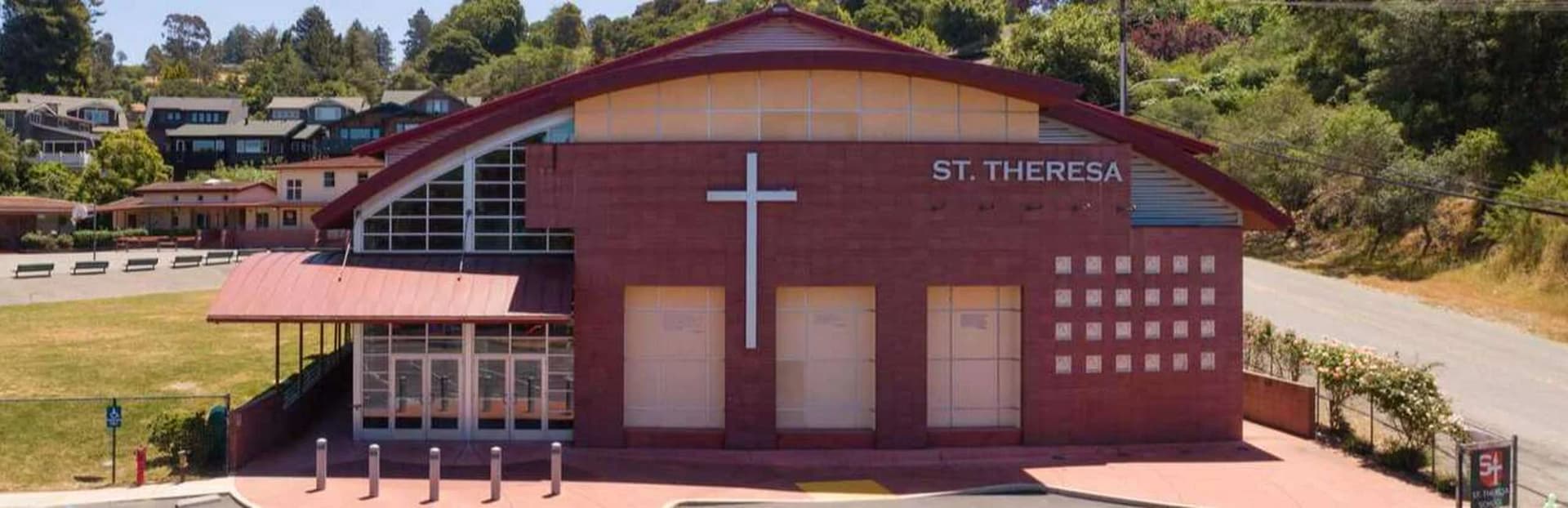 St. Theresa Church/School — Architectural Overview Shot