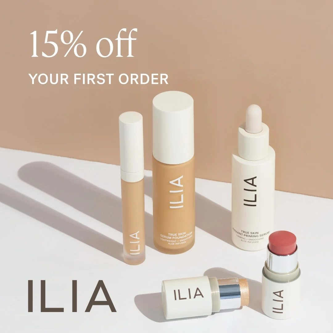 ILIA Makeup Collection — Minimalist Product Display