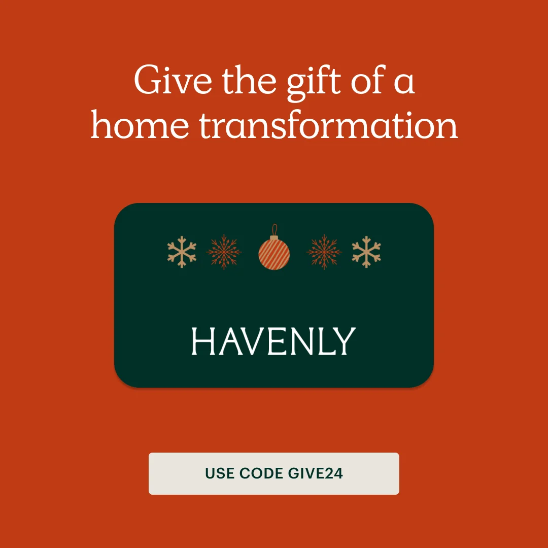 Havenly Gift Card — Festive Product on Background