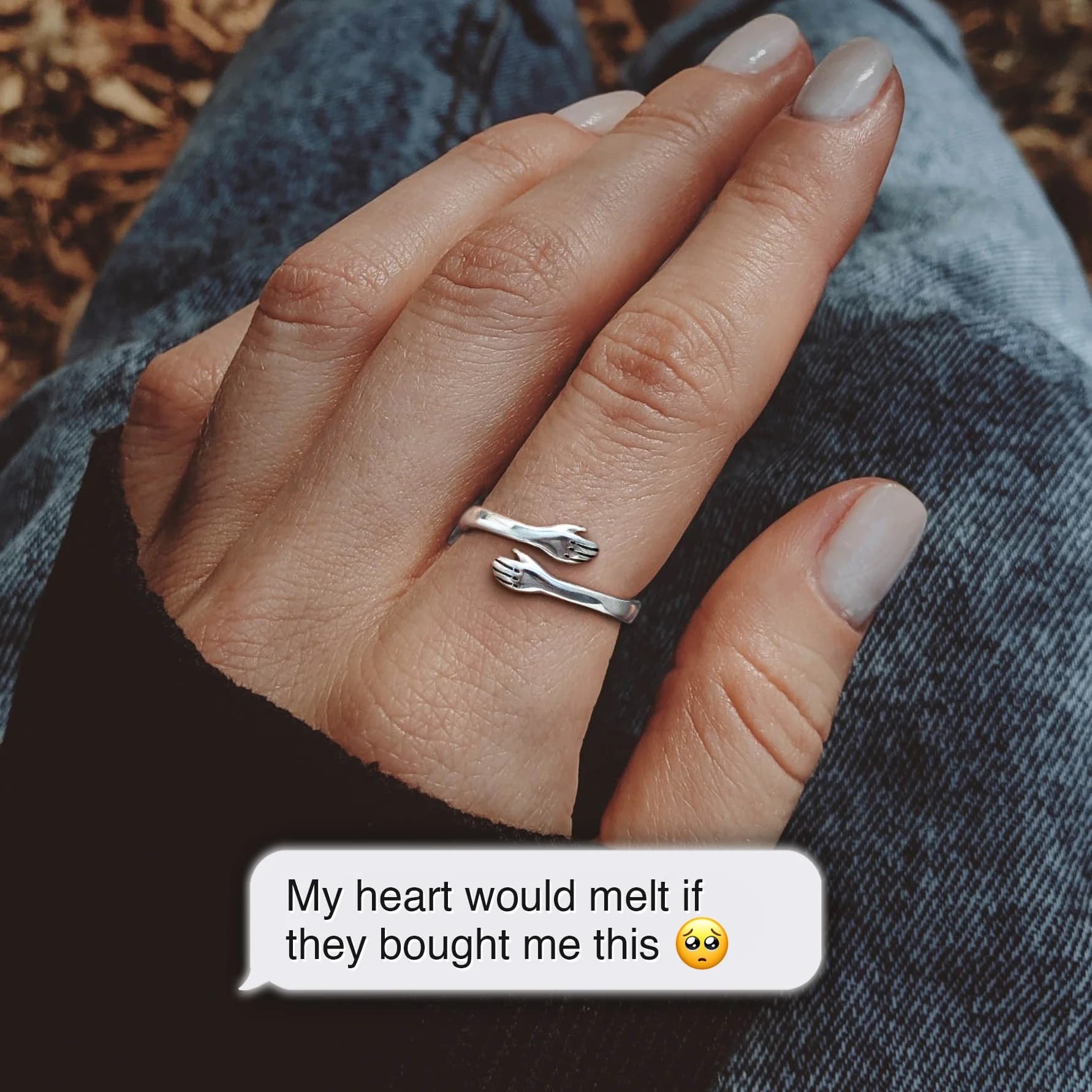 Hug Ring — UGC Lifestyle Shot