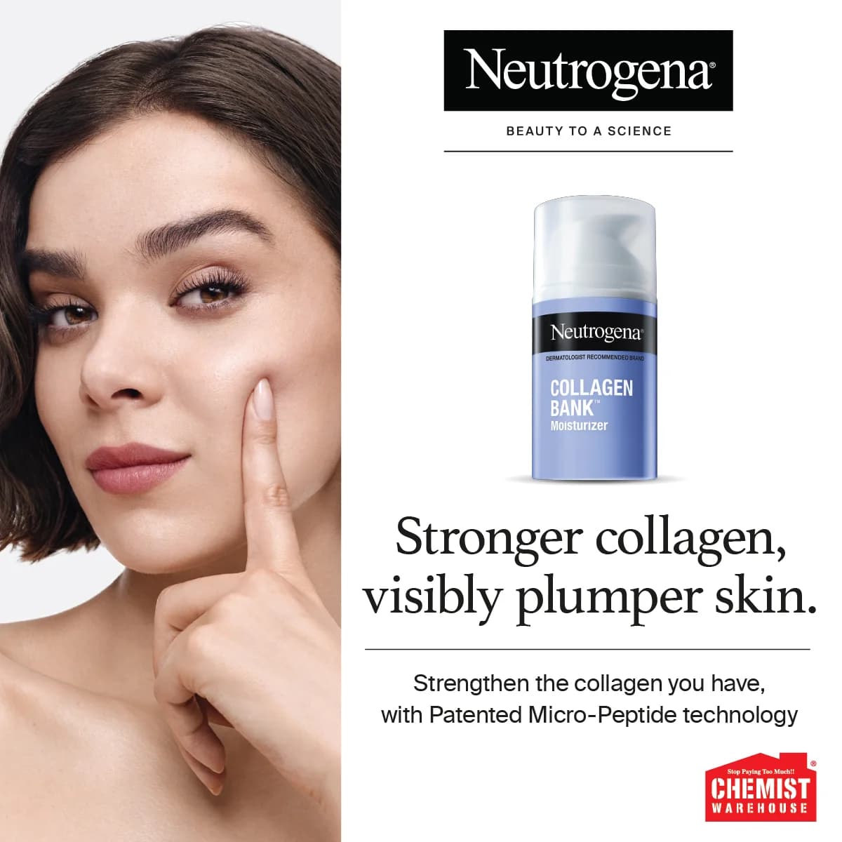 Neutrogena Collagen Bank — Split Screen Lifestyle
