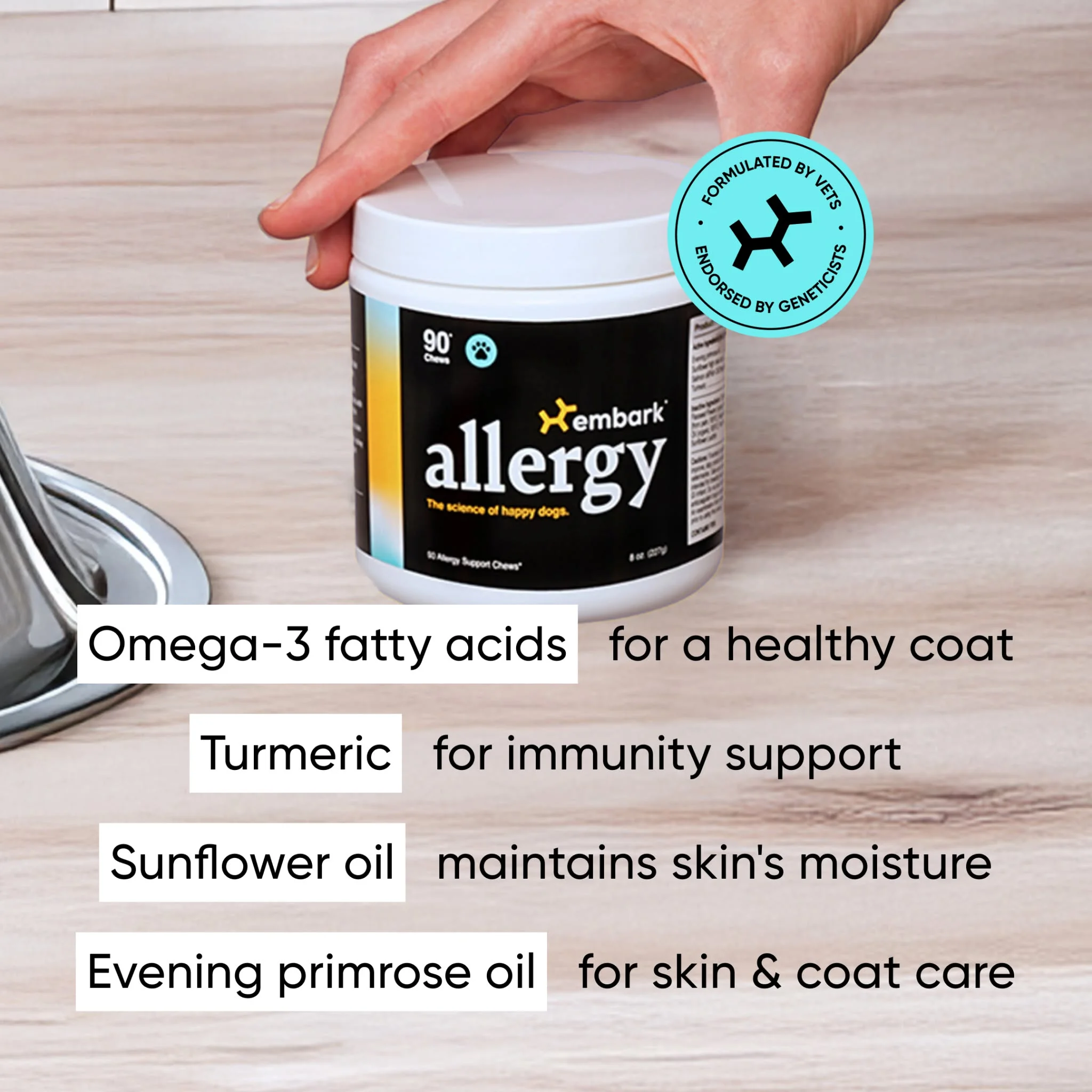 Embark Allergy — Product-in-Hand Ingredient Spotlight